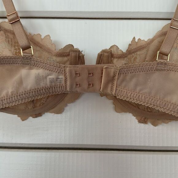 Aerie Real Power Poppy Lace Unlined Bra - Picture 10 of 12